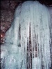 Ice Waterfall - Crystal Ice Cave, Lava Beds National Monument